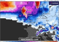 英国圣诞节天气：英国气象局的长期预报显示95%的降雪风险